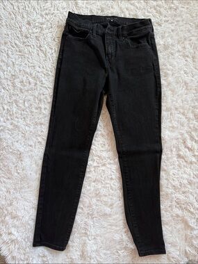 Lucky Brand Black Skinny High-Rise Jeans